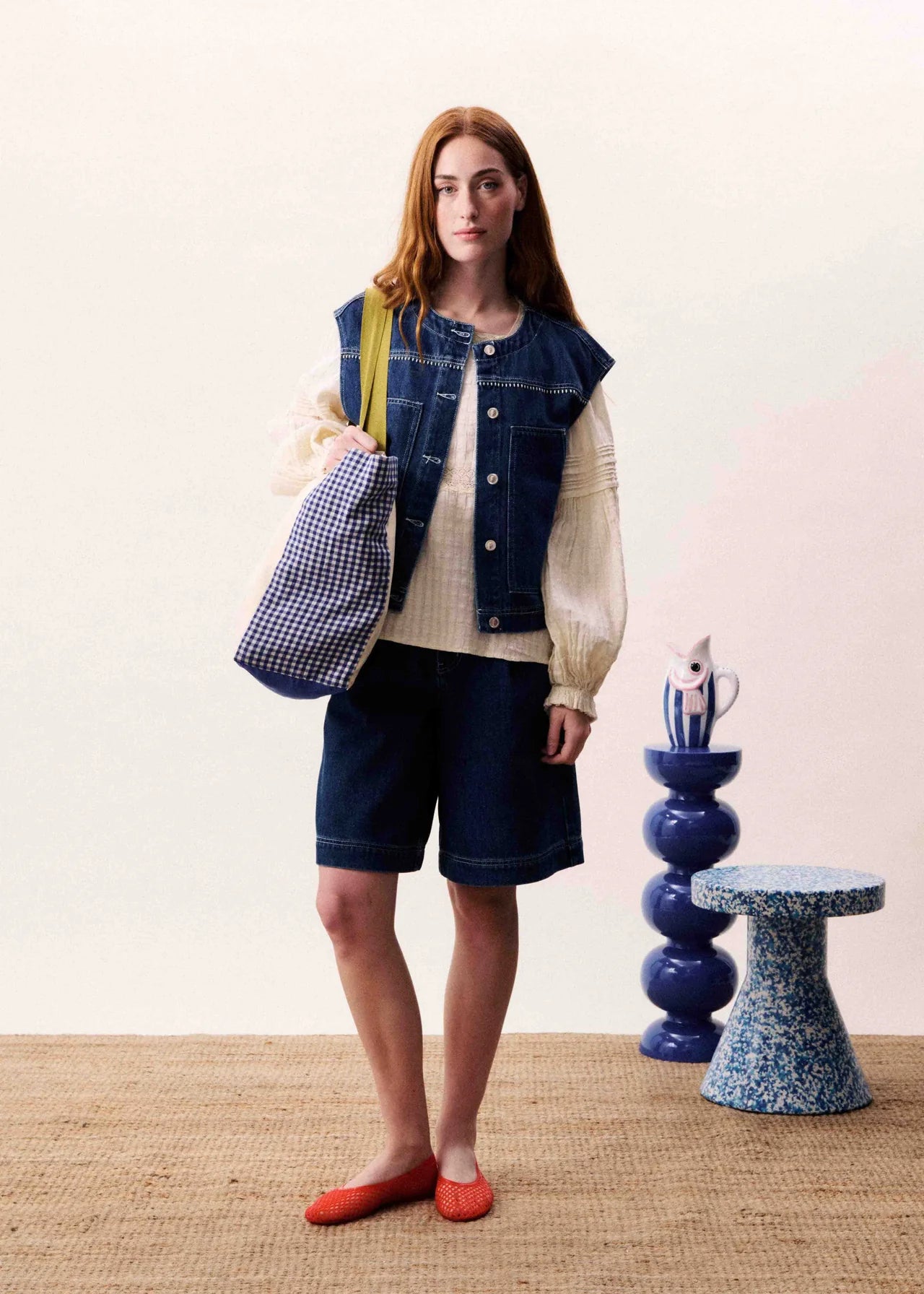 LYRA cream bag