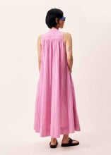 Pink maxi length vest
