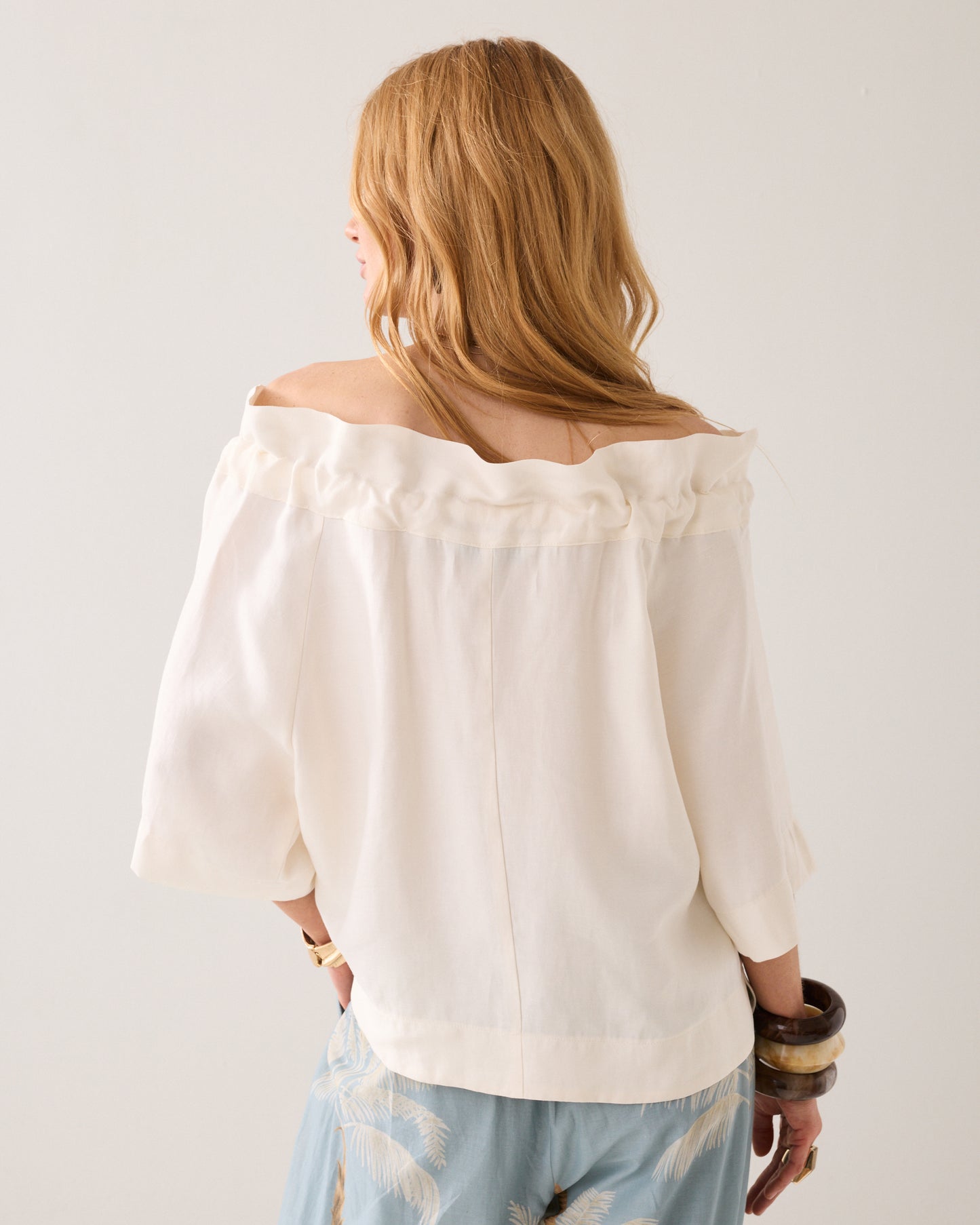 Summum Top Modal linen blend.