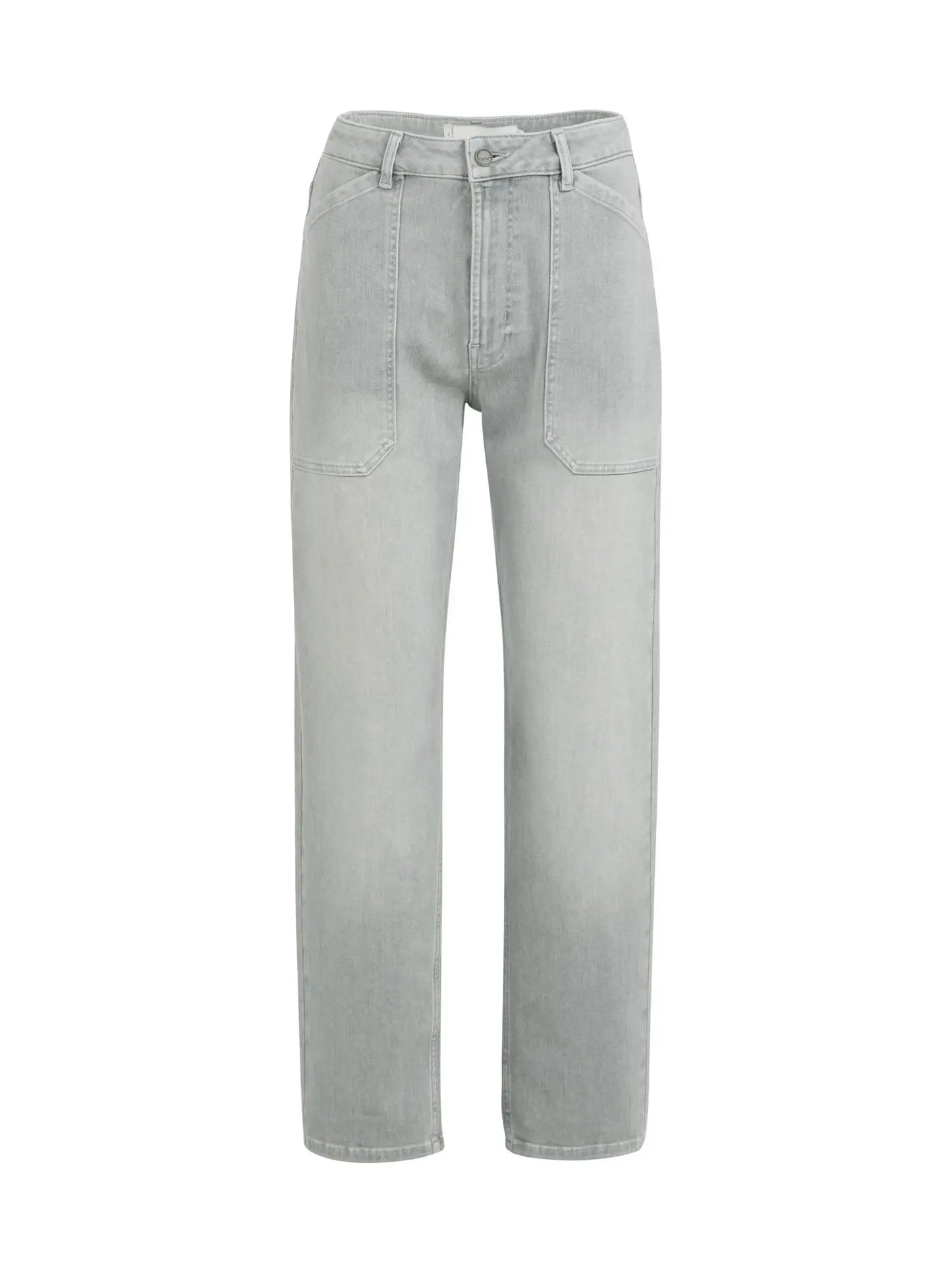 Cargo jeans with low crotch and wide legs