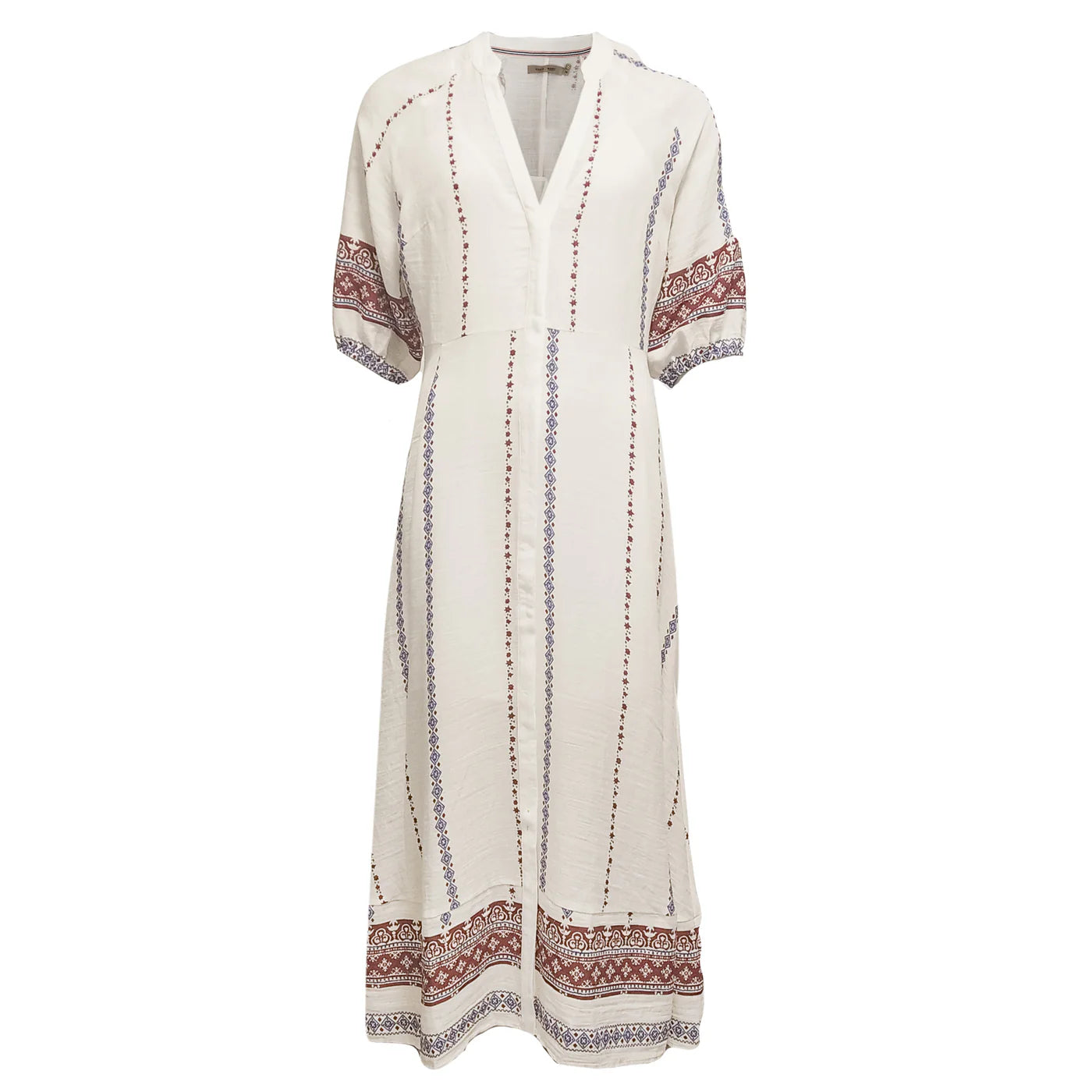 HYACINTH DRESS - RED/BLUE COMBI