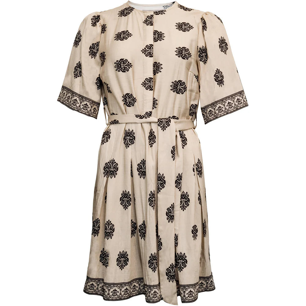 Zinnea dress - Black/Whisper