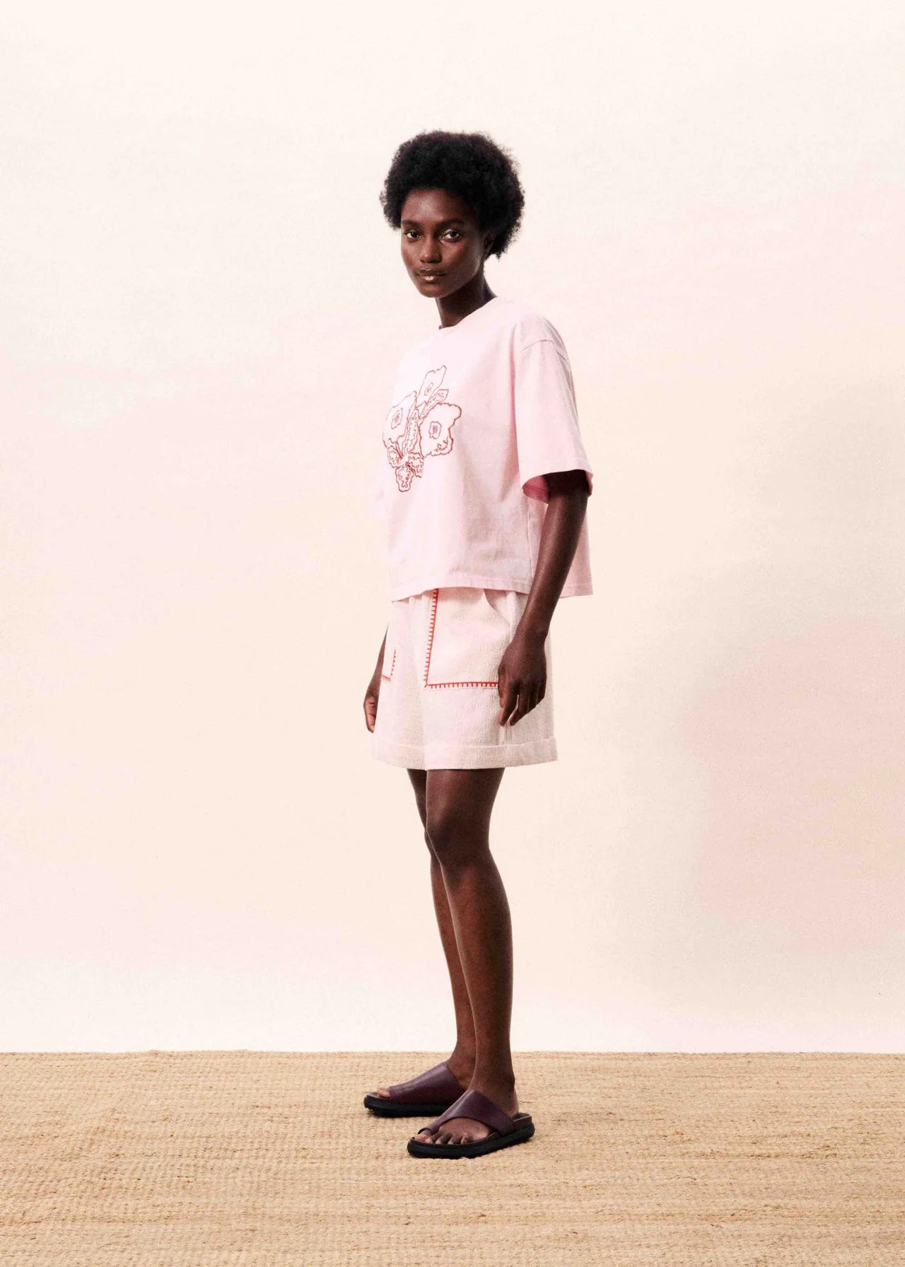 PALE PINK T-SHIRT LOLITE