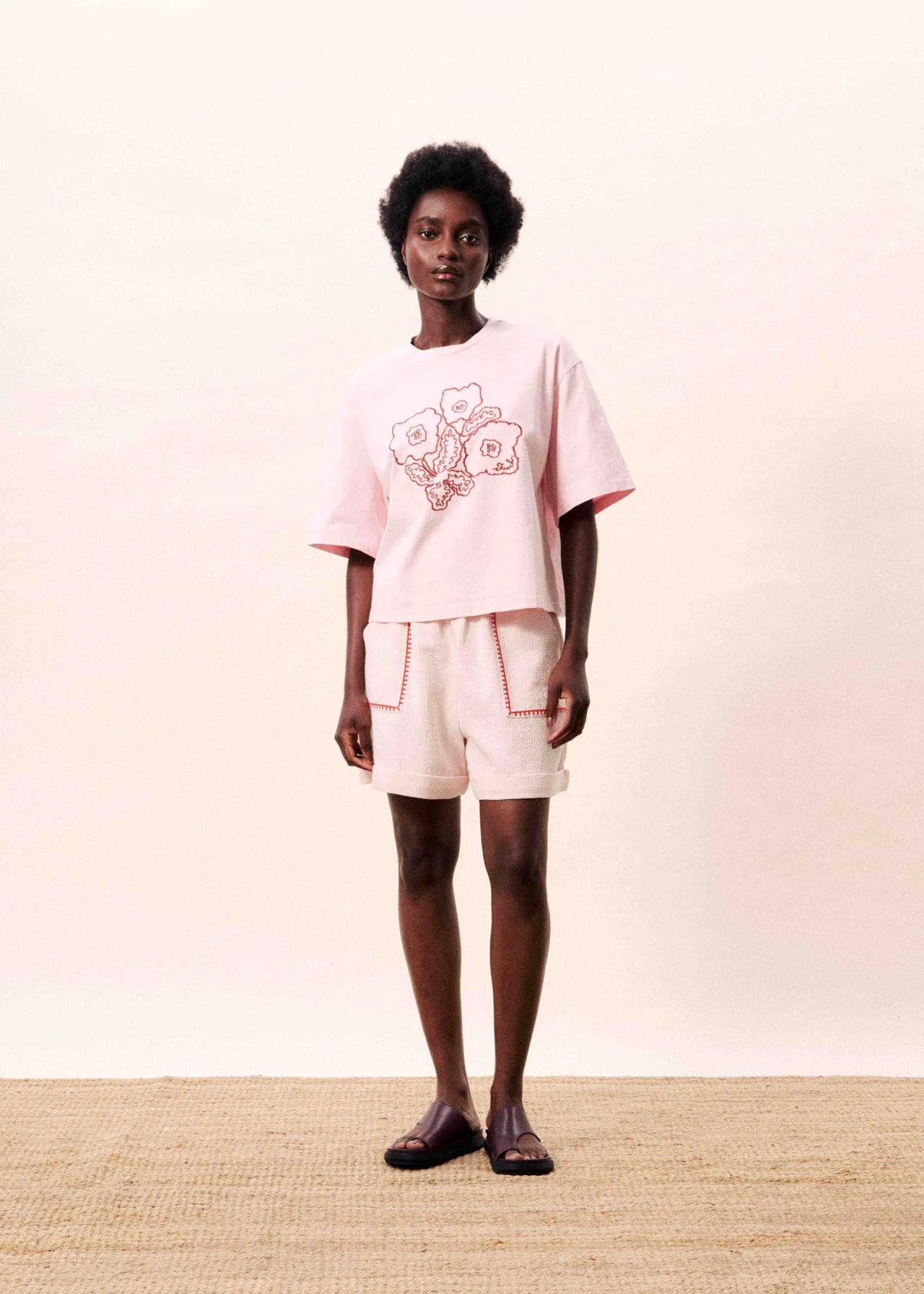 PALE PINK T-SHIRT LOLITE