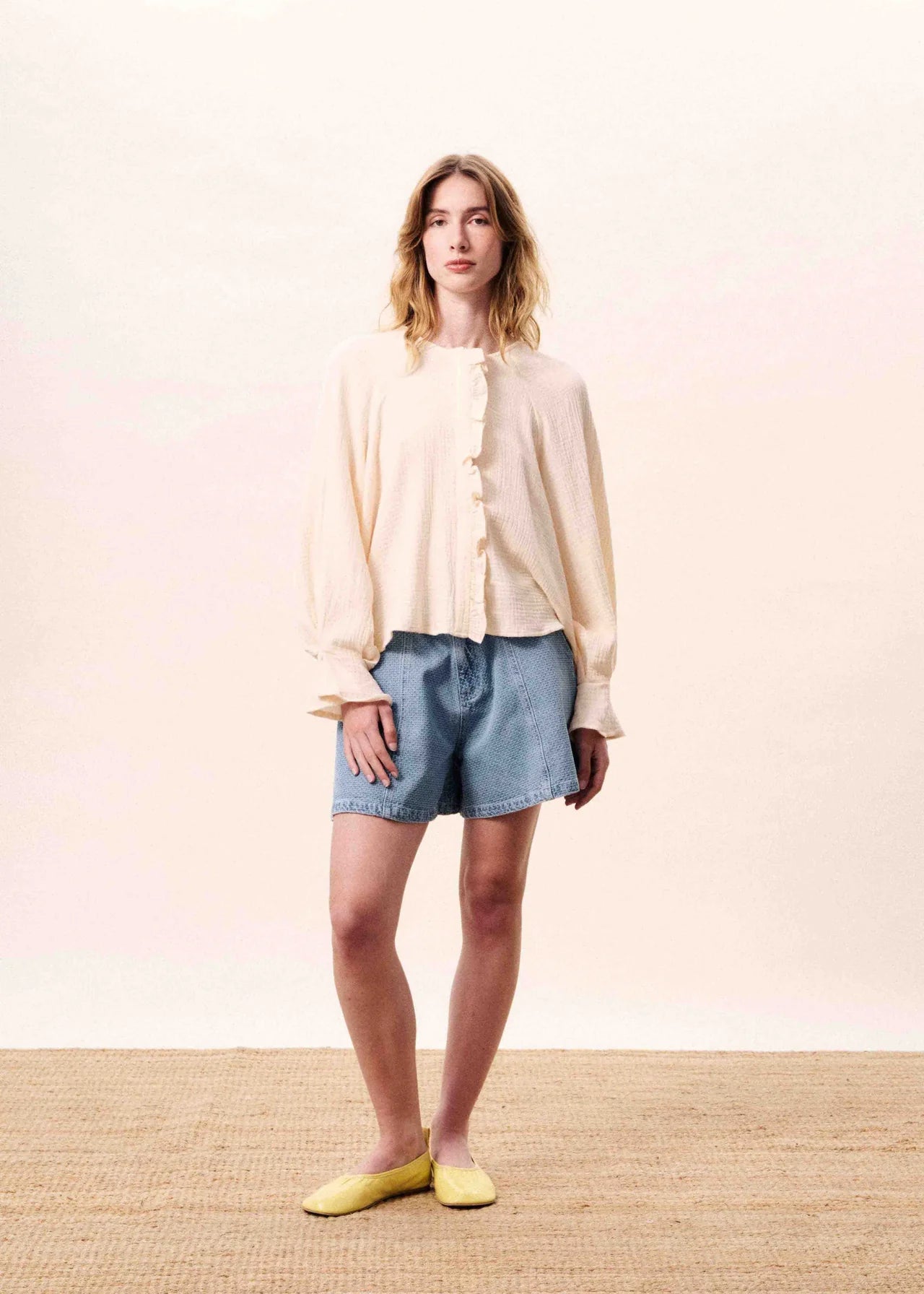 Kokkini cream shirt