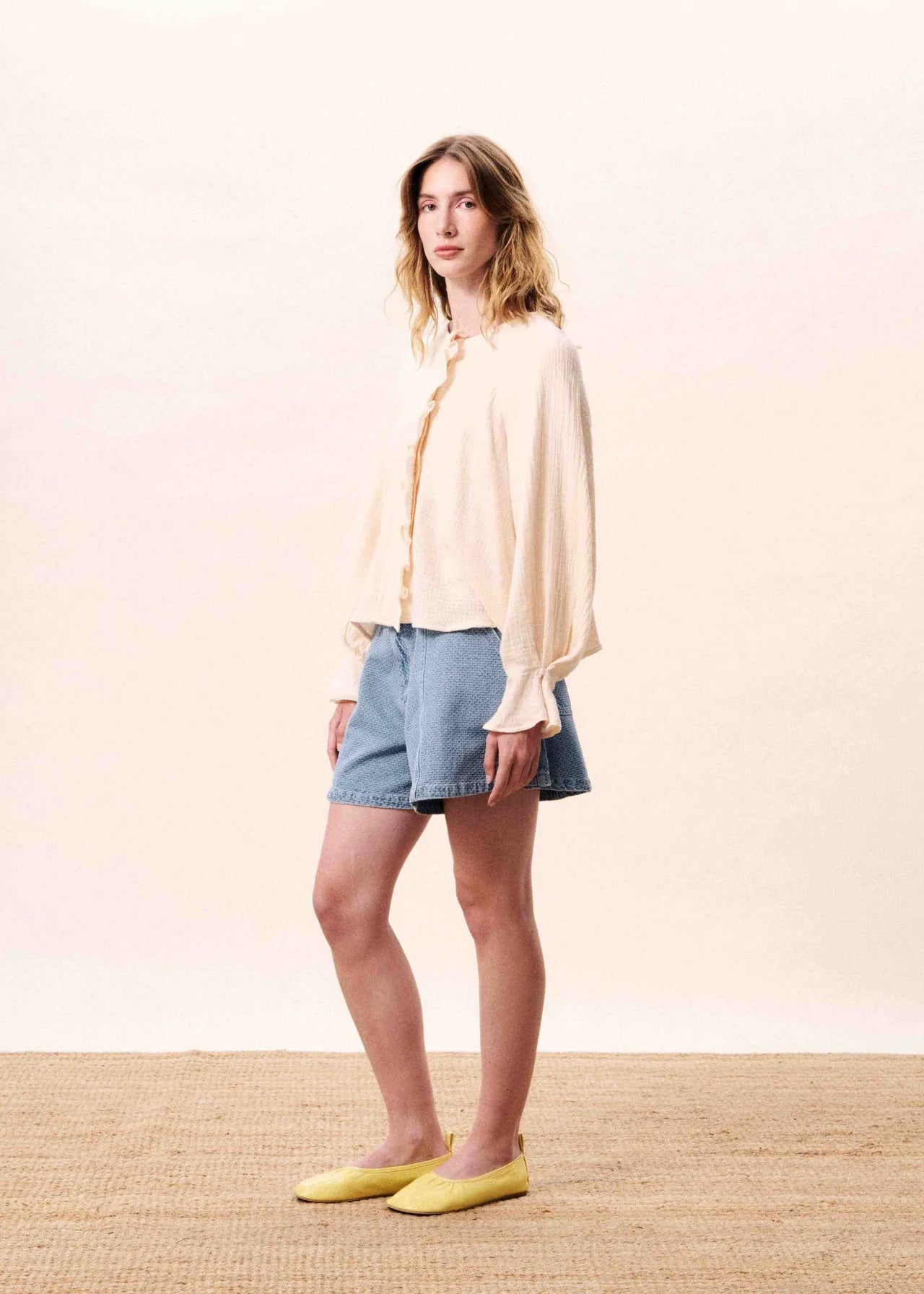 Kokkini cream shirt