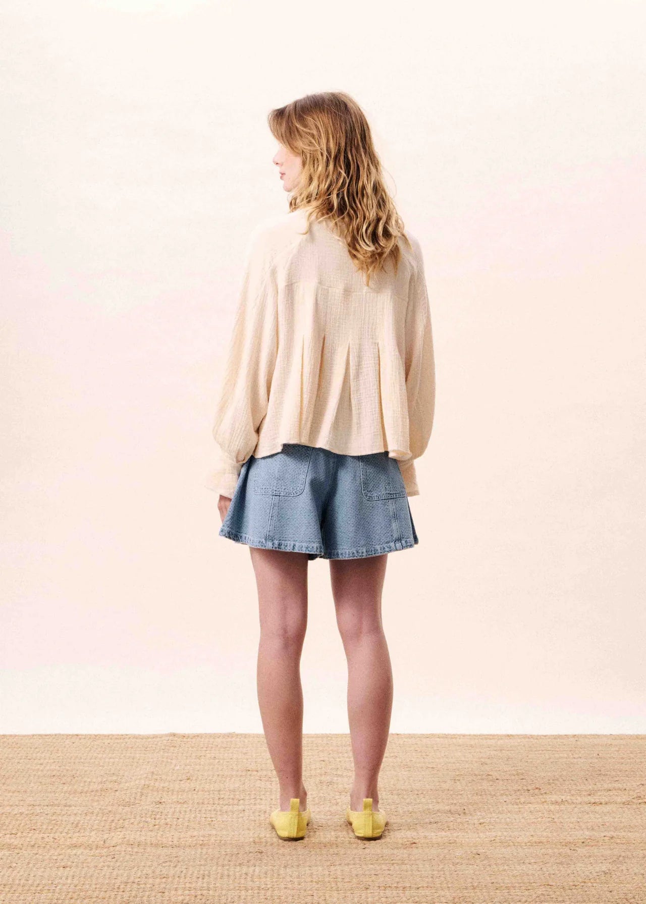 Kokkini cream shirt