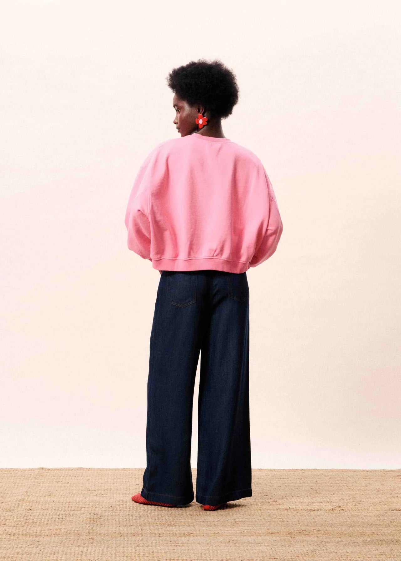 TAMISE PINK SWEATSHIRT
