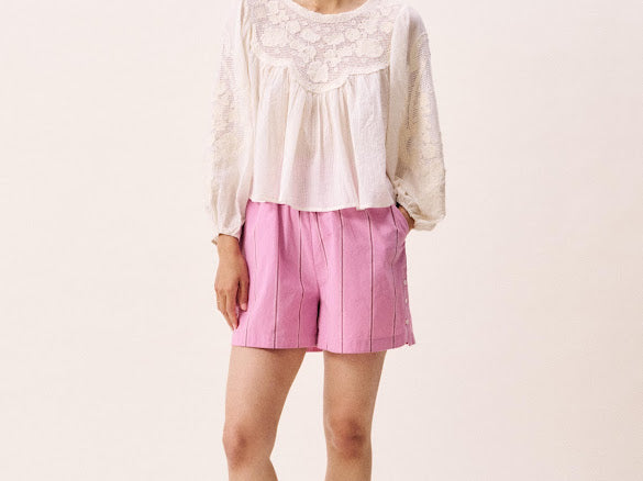 FRNCH Eurybia  Pink Shorts