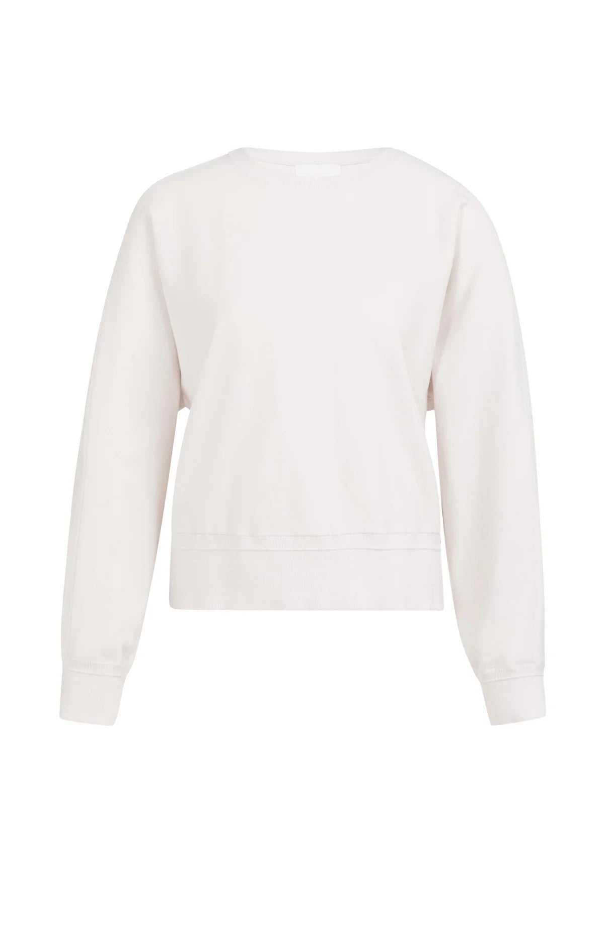 Batwing sweater with subtle seam details