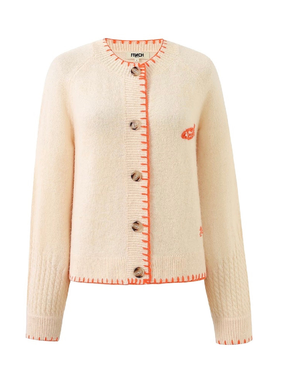Cream cardigan